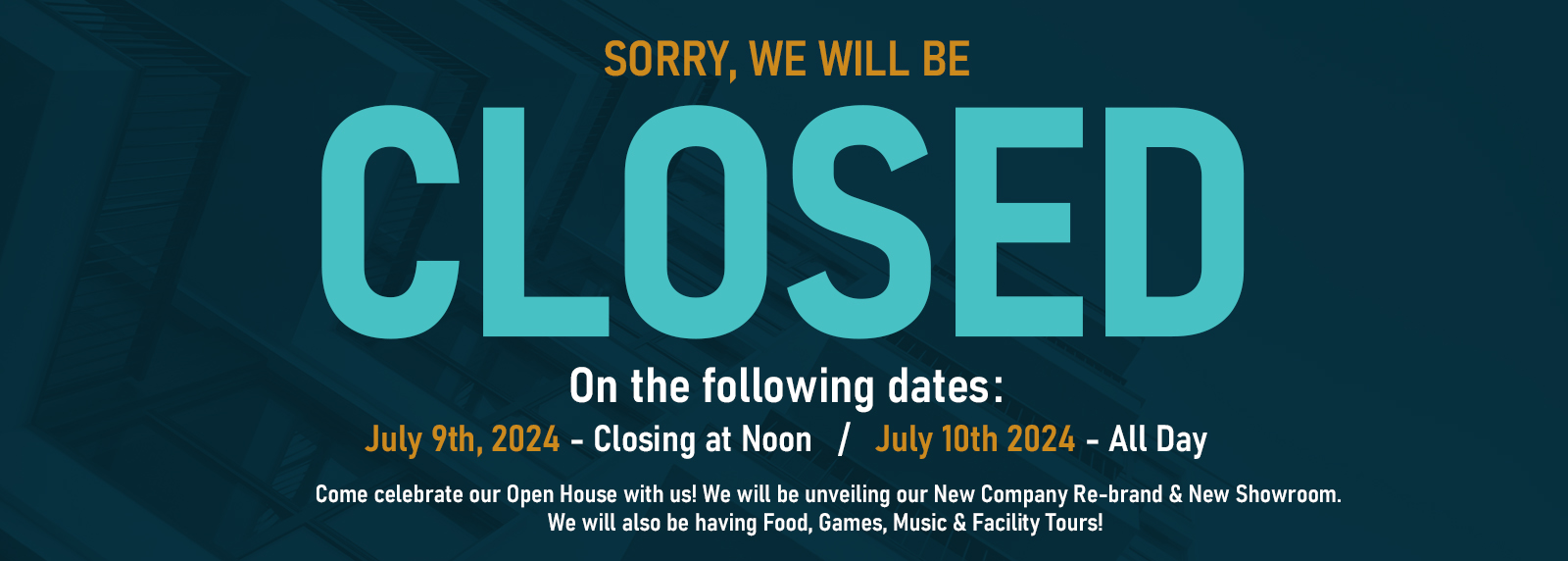 Company Closed_Website Banner 0724